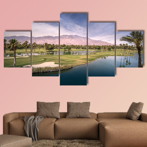 Beautiful landscape view of Palm Springs and Chino Canyon wall art