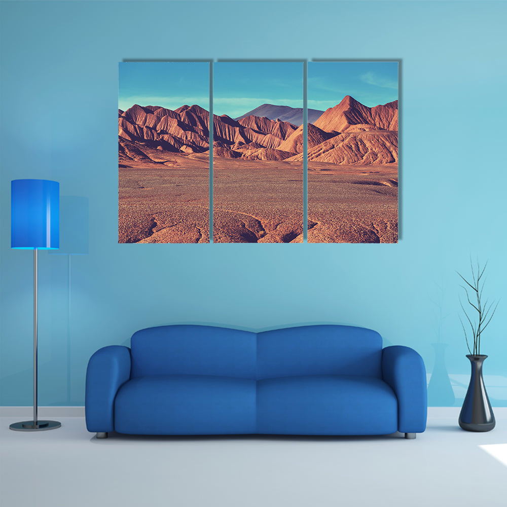 Mountain Plateau La Puna Northern Argentina Multi panel canvas wall art