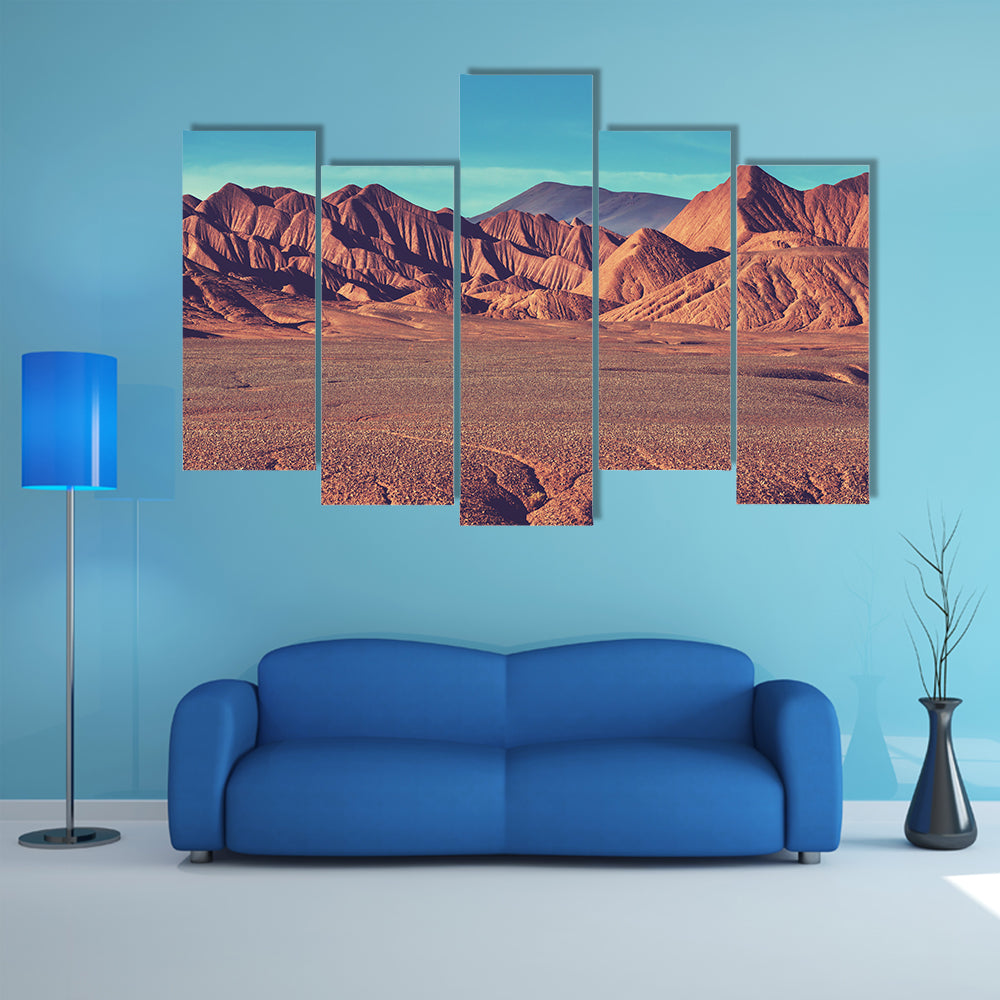 Mountain Plateau La Puna Northern Argentina Multi panel canvas wall art