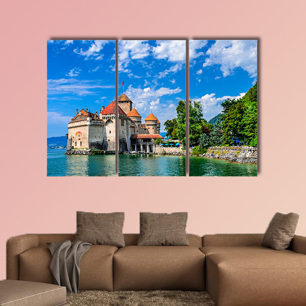 Castle Chillon one of the most visited castle in Switzerland wall art