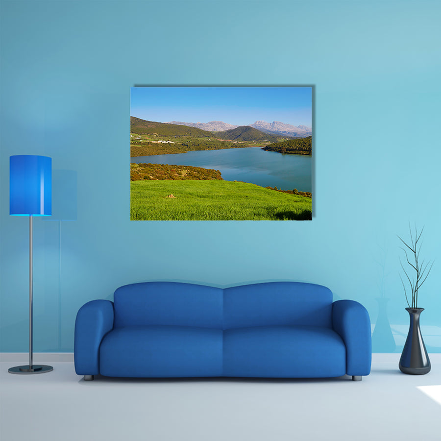 Beautiful landscape in Atlas Mountains, Northern Morocco, Africa multi panel canvas wall art