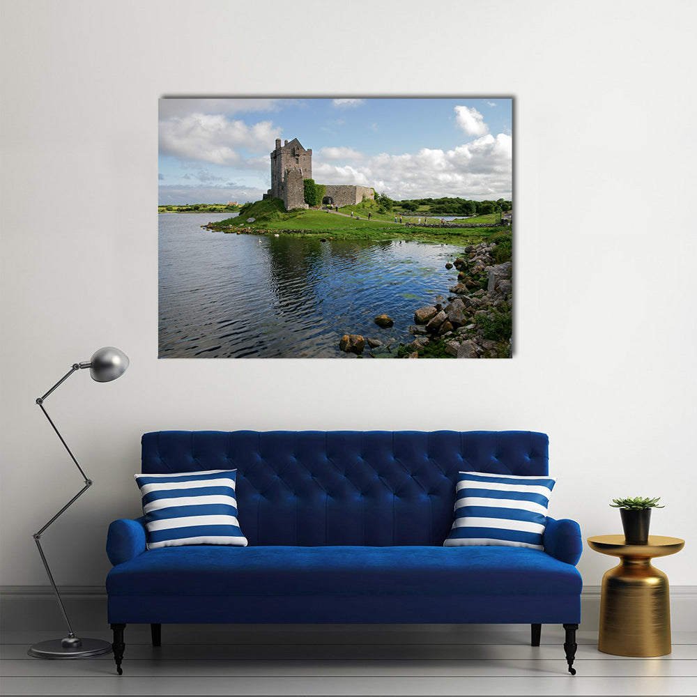 View of the Dunguaire Castle, Kinvara Bay, Galway, Ireland Multi Panel Canvas Wall Art