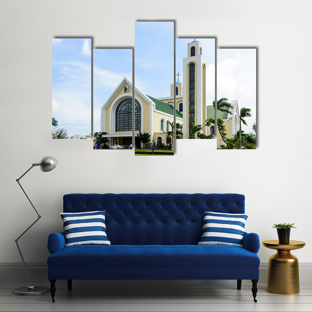 Lady Of Penafrancia Church In Philippines, Multi Panel Wall Art