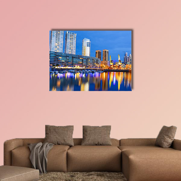 The famous neighborhood of Puerto Madero in Buenos Aires wall art