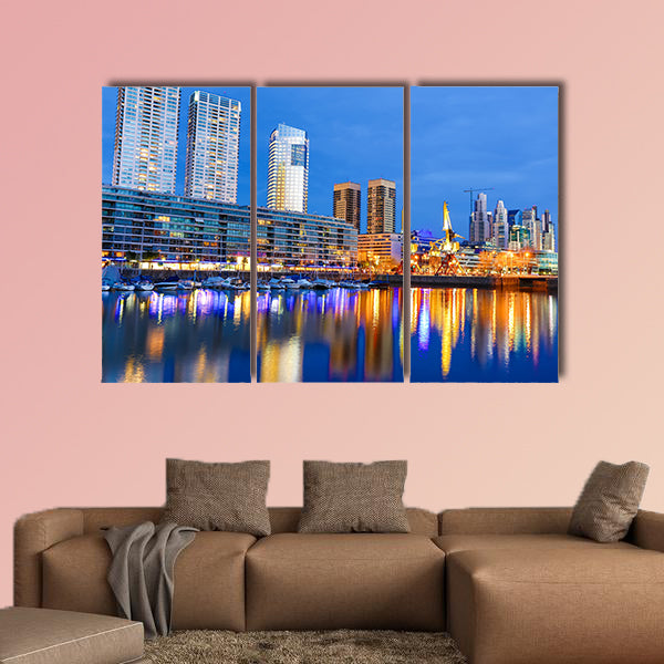 The famous neighborhood of Puerto Madero in Buenos Aires wall art