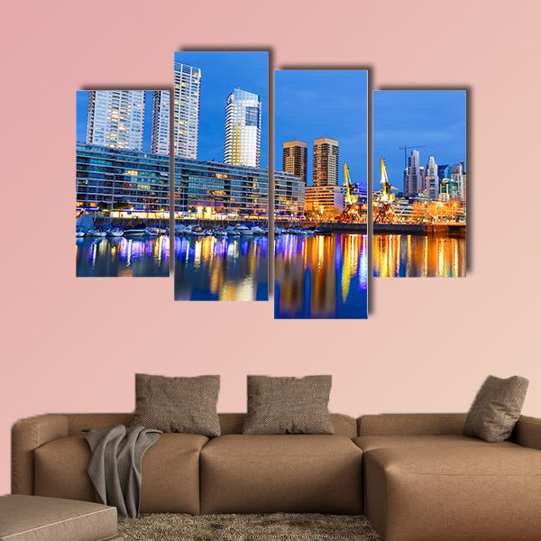The famous neighborhood of Puerto Madero in Buenos Aires wall art