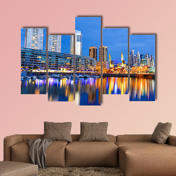 The famous neighborhood of Puerto Madero in Buenos Aires wall art