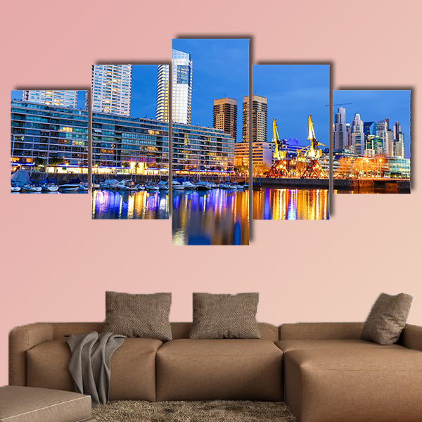 The famous neighborhood of Puerto Madero in Buenos Aires wall art