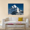 Beautiful view of mount Ama Dablam way to Everest base camp Multi panel canvas wall art