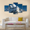 Beautiful view of mount Ama Dablam way to Everest base camp Multi panel canvas wall art