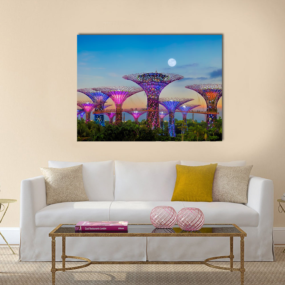 Gardens By The Bay, Multi Panel Canvas Wall Art
