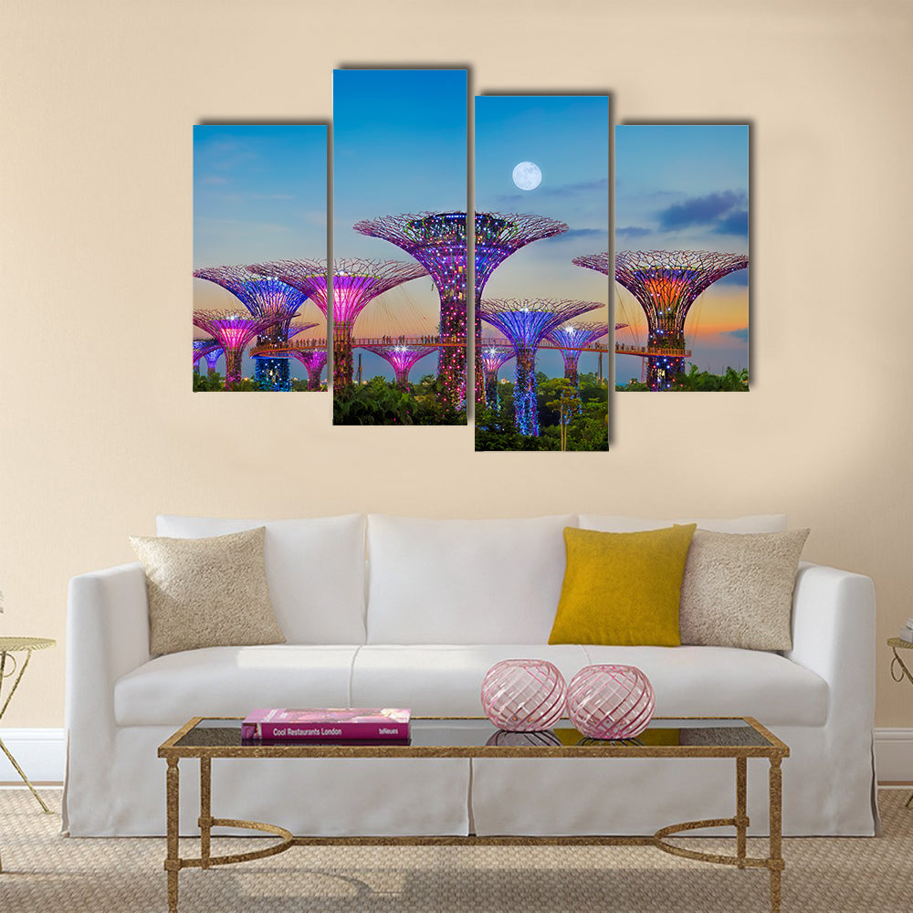 Gardens By The Bay, Multi Panel Canvas Wall Art