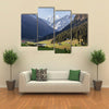 The Altyn Mountain Valley In The Tian Shan, Kyrgyzstan Multi Panel Canvas Wall Art