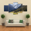 The Altyn Mountain Valley In The Tian Shan, Kyrgyzstan Multi Panel Canvas Wall Art