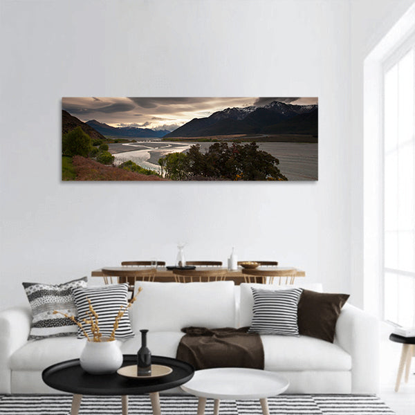 Amazing cloud panoramic canvas wall art