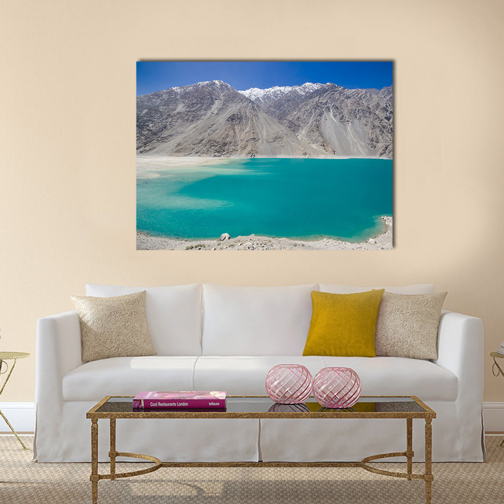 Kachura Lake in Skardu Pakistan  multi panel canvas wall art