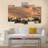 A Biggest Desert In Abu Dhabi Depicting The Area Covered By The Coninent, Arabia, Multi Panel Canvas Wall Art