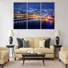 Seoul Tower and Downtown skyline  Multi panel canvas wall art