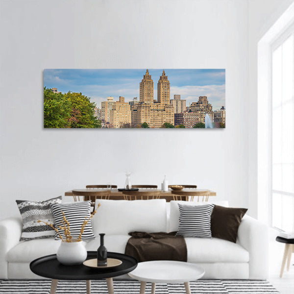 Central Park, New York panoramic canvas wall art