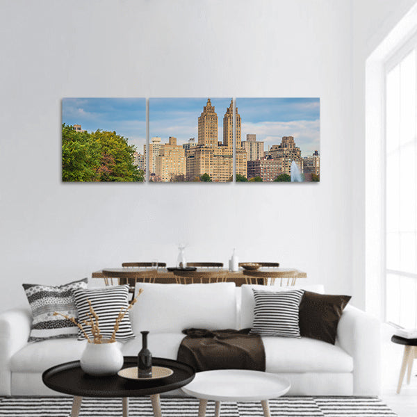 Central Park, New York panoramic canvas wall art