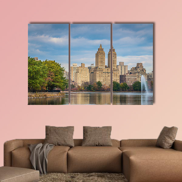 Central Park, New York multi panel canvas wall art