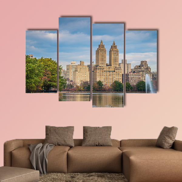 Central Park, New York multi panel canvas wall art