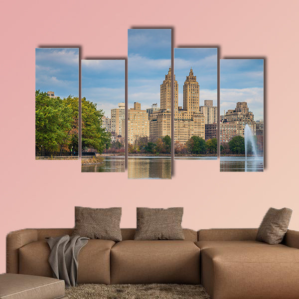 Central Park, New York multi panel canvas wall art