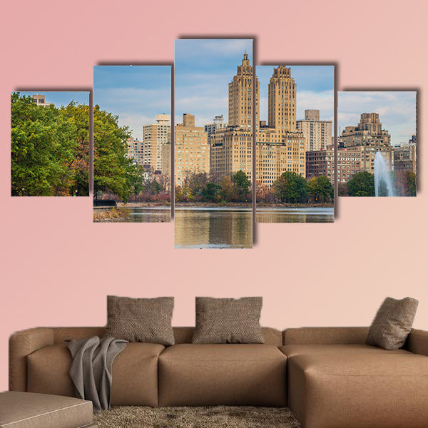 Central Park, New York multi panel canvas wall art