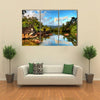 The Tropical Jungle River At The Beach Of Masoala National Park in Madagascar, Multi Panel Canvas Wall Art