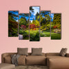 Butchart Gardens in Victoria Vancouver Island British Columbia Canada Multi panel canvas wall art