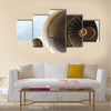 Engine jet multi panel canvas wall art