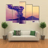 Volcano eruption at Anak Krakatau, Indonesia multi panel canvas wall art