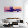 Ocano eruption in Indonesia panoramic canvas wall art