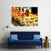 Desserts in restaurant Multi panel canvas wall art