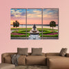 Charleston, South Carolina, USA at Waterfront Park Multi panel canvas wall art