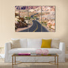 Desert Winding Road Multi panel canvas wall art