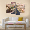 Desert Winding Road Multi panel canvas wall art