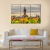 View of the University of Glasgow - Scotland, Multi Panel Canvas Wall Art