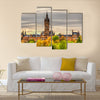 View of the University of Glasgow - Scotland, Multi Panel Canvas Wall Art