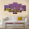 View of Tower Bridge in the evening - London Multi panel canvas wall art