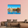 Scenic summer view of the Old Town ancient in Prague Czech Republic multi panel canvas wall art