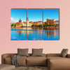 Scenic summer view of the Old Town ancient in Prague Czech Republic multi panel canvas wall art