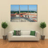 Aerial view on Washington DC Multi panel canvas wall art