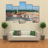 Aerial view on Washington DC Multi panel canvas wall art