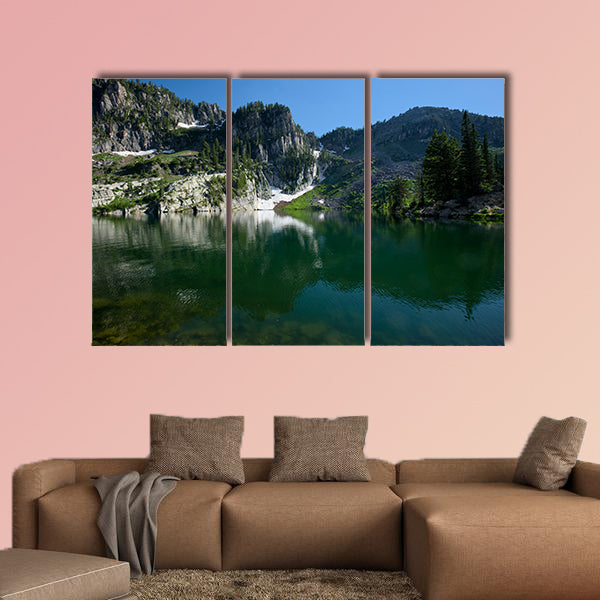 Upper Bloomington LakeMulti panel canvas wall art.