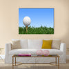 Golf, Grass, Golf Ball Multi Panel Canvas Wall Art