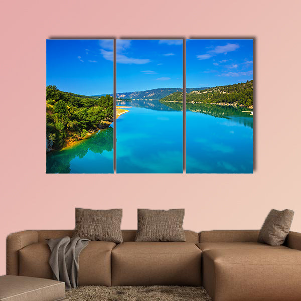 Verdon Canyon the most spectacular in the French Alps. Spring Provence wall art