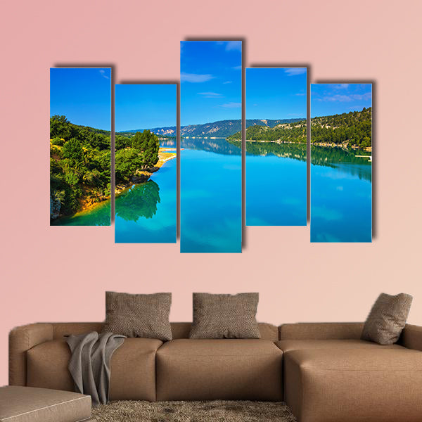 Verdon Canyon the most spectacular in the French Alps. Spring Provence wall art