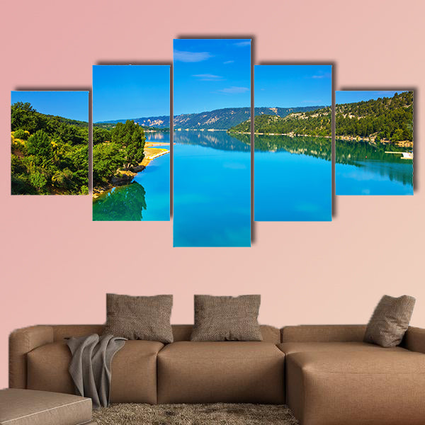 Verdon Canyon the most spectacular in the French Alps. Spring Provence wall art