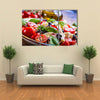 Mediterranean salad Italian cuisine Mediterranean cuisine Tomato mozzarella Multi panel canvas wall art